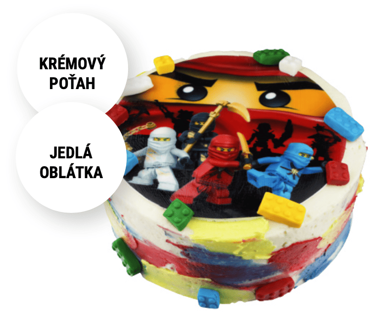 Detsk Torta Ninjago Lego Torty Nitra Na Objedn Vku