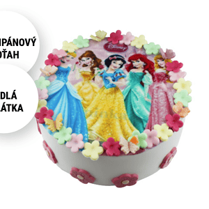 Detská torta Disney Princess pečieme torty na objednávku Nitra eshop